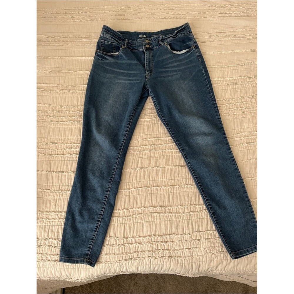 Mossimo Women's Dark Blue Stretch Skinny Jeans